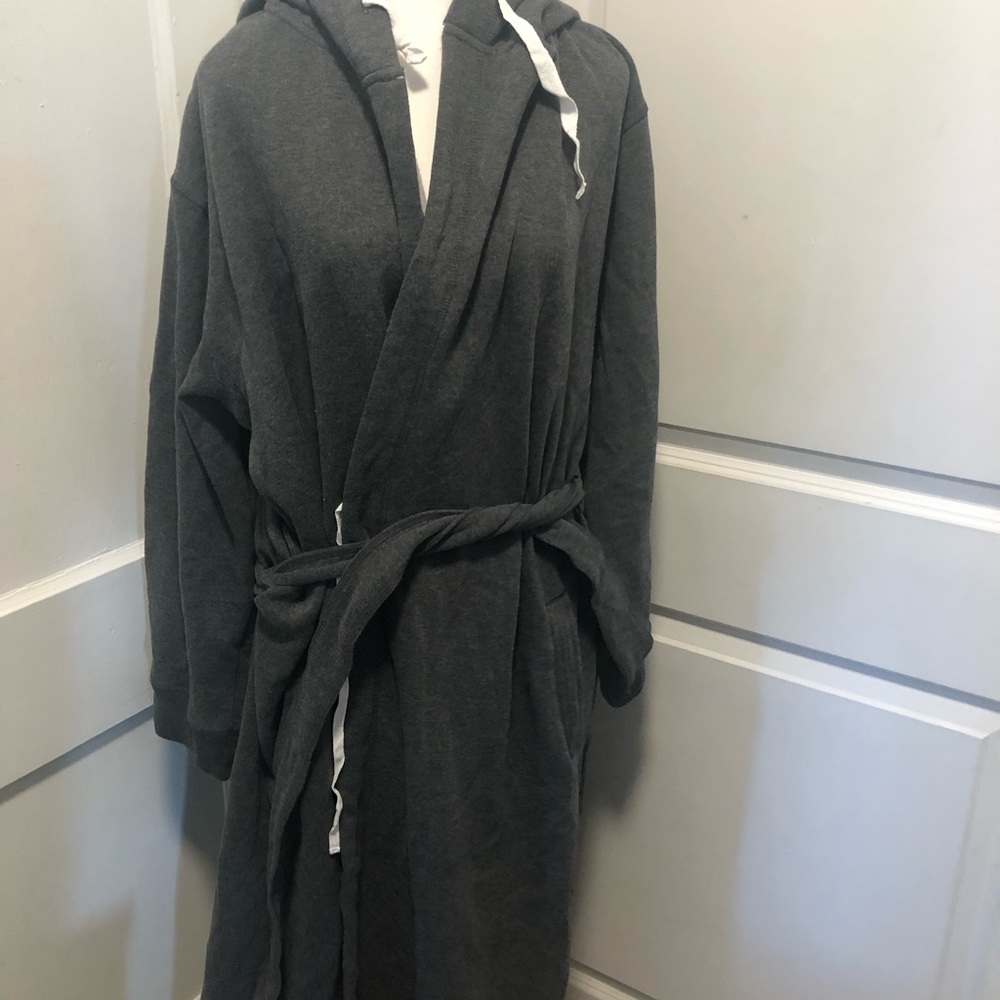 Alexander del rossa ladies hooded dressing gown housecoat size small